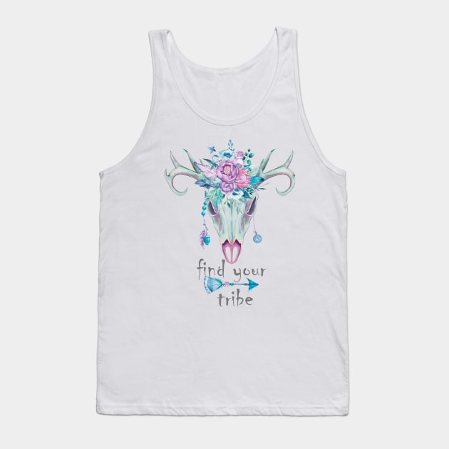 💚💜😍 Find your tribe (boho) Tank Top by FK-UK